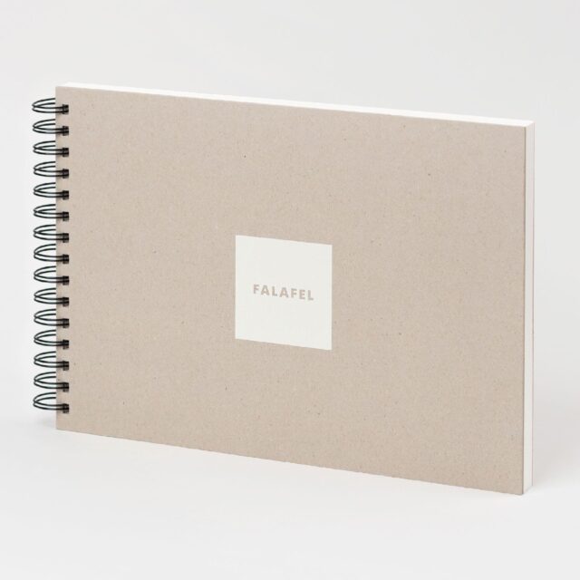 Скетчбук Falafel для рисования с белой бумагой A4