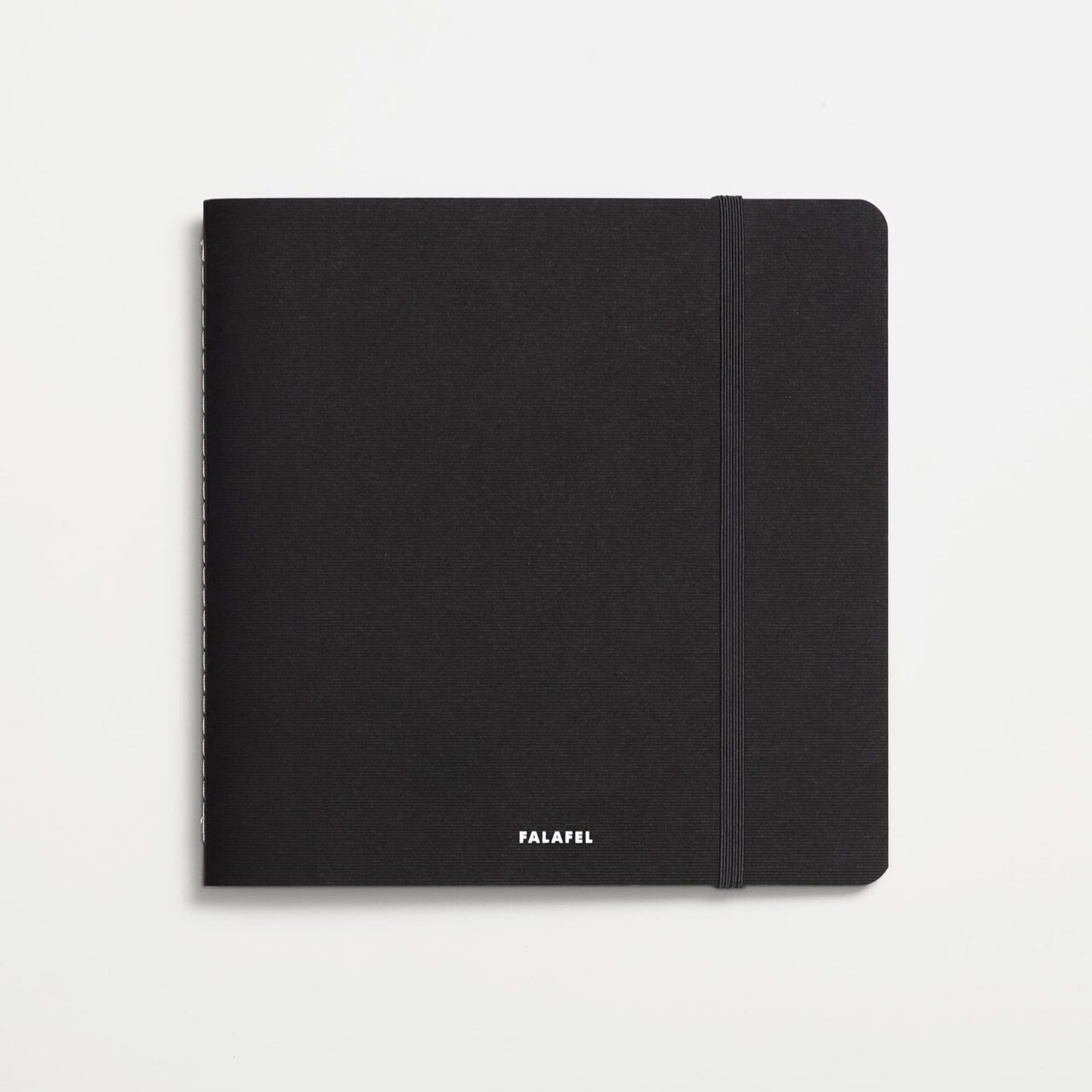 Скетчбук Falafel Black для акварели, 19×19 см, 200 г/м², 20л