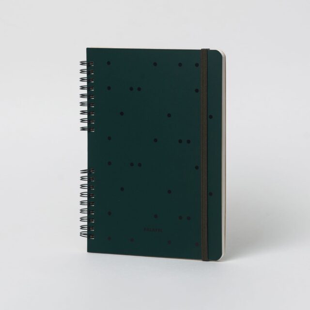 Скетчбук для акварели и графики A5, 180 г/м², 25 листов, зелёный