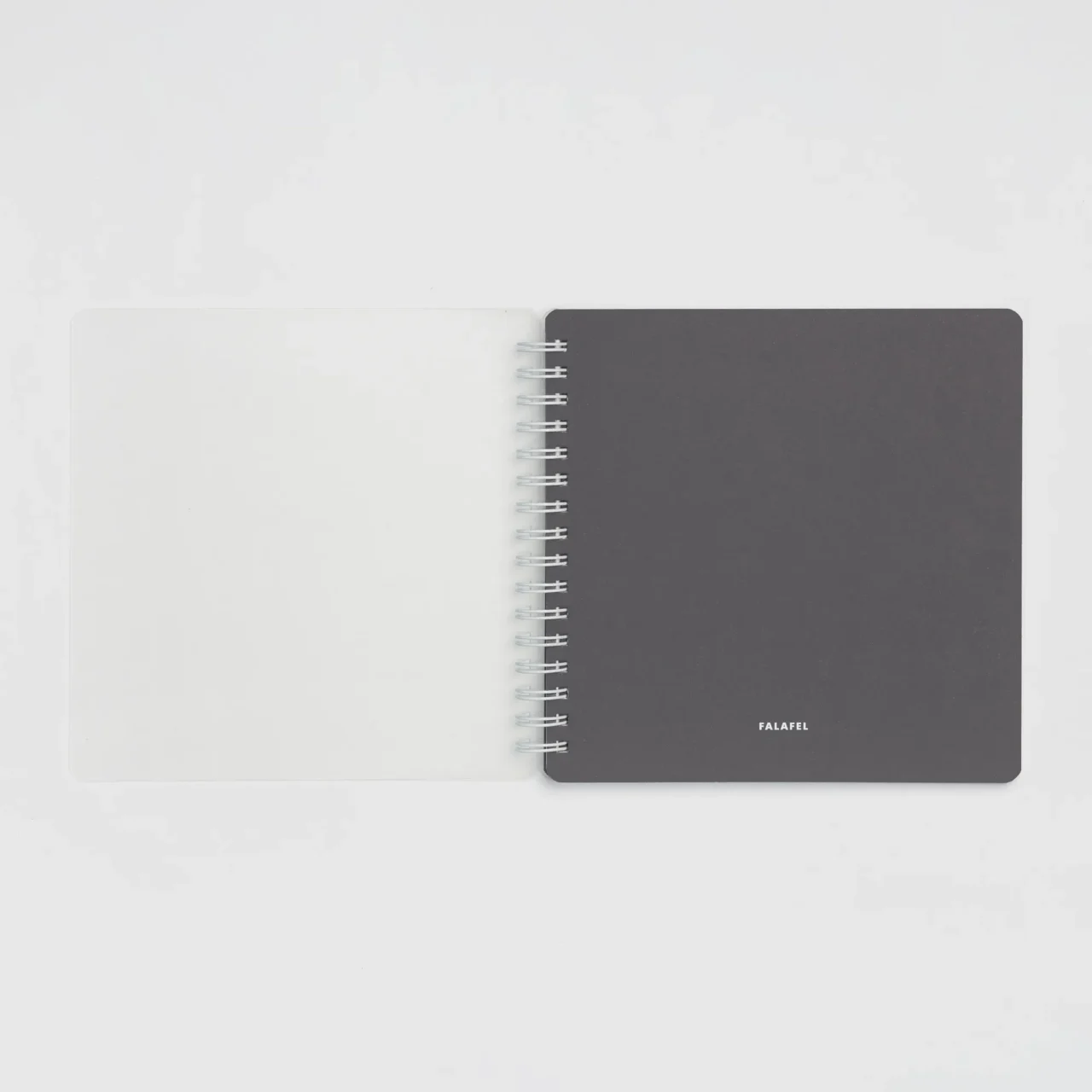 Блокнот в точку с прозрачной обложкой 15×15 см Black — изображение 4