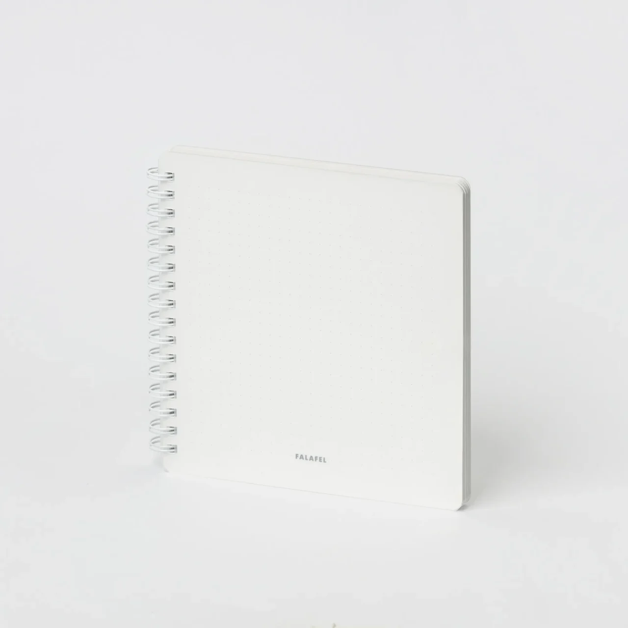Блокнот в точку с прозрачной обложкой 15×15 см Blank