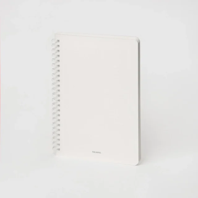Блокнот в точку с прозрачной обложкой A5 Blank